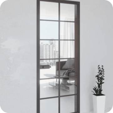 Алюминиевые двери Secret Doors Quadro