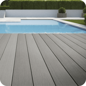 Террасная доска Easy Deck Glacier NOVO142-300FE graphit